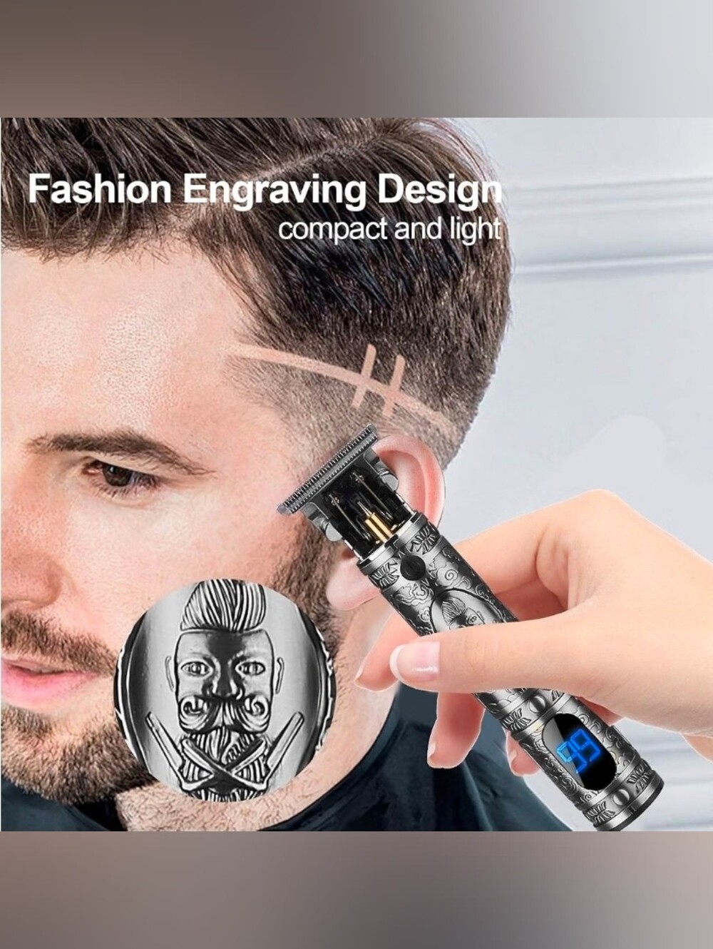 Professional Hair Trimmer for Men,  Professional Hair Clippers for Barber